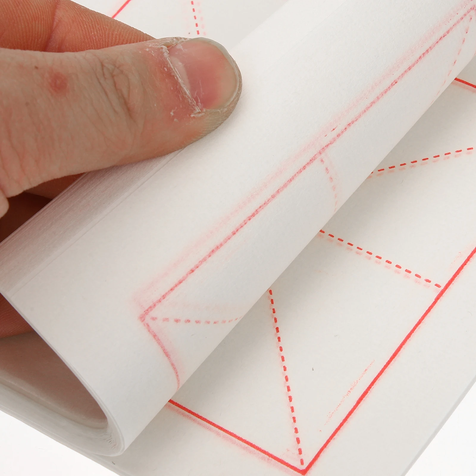

Grid Rice Paper for Chinese Calligraphy Writing Practice Sheets Art Stationery Standard Size No Ink Fading Infiltration