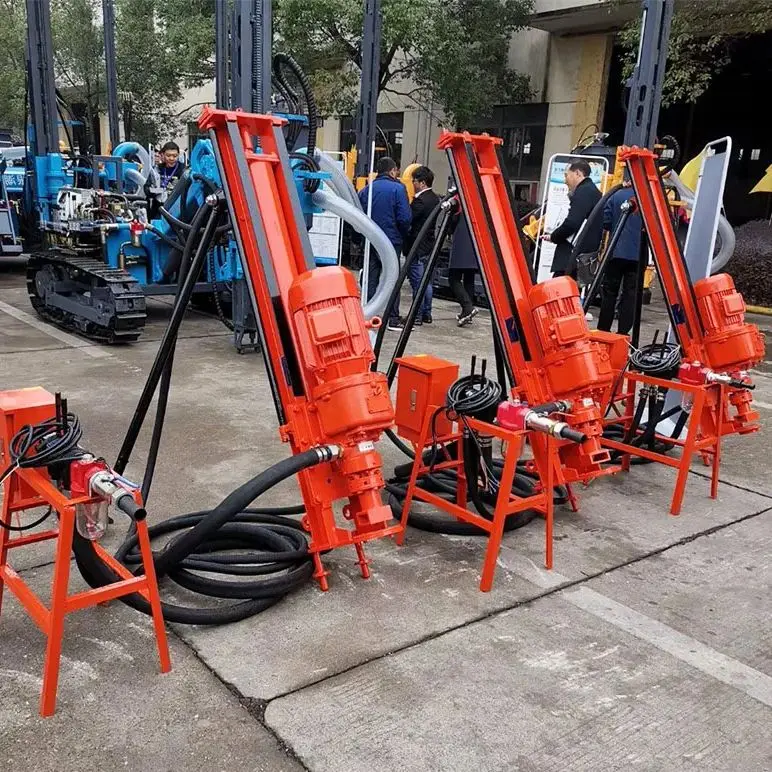 

Индивидуальная мини-пневматическая буровая установка DTH для бурения на глубину 40 м, высокомоментная, для карьерных работ, горнодобывающей промышленности и дорожного строительства