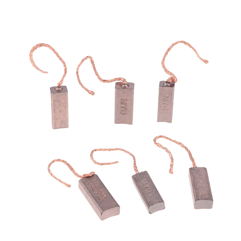 5Pcs 5*7*20mm 5*8*20mm 4.5*6.5*20mm High Quality Car Generator Brush Regulator Rear Outlet Line