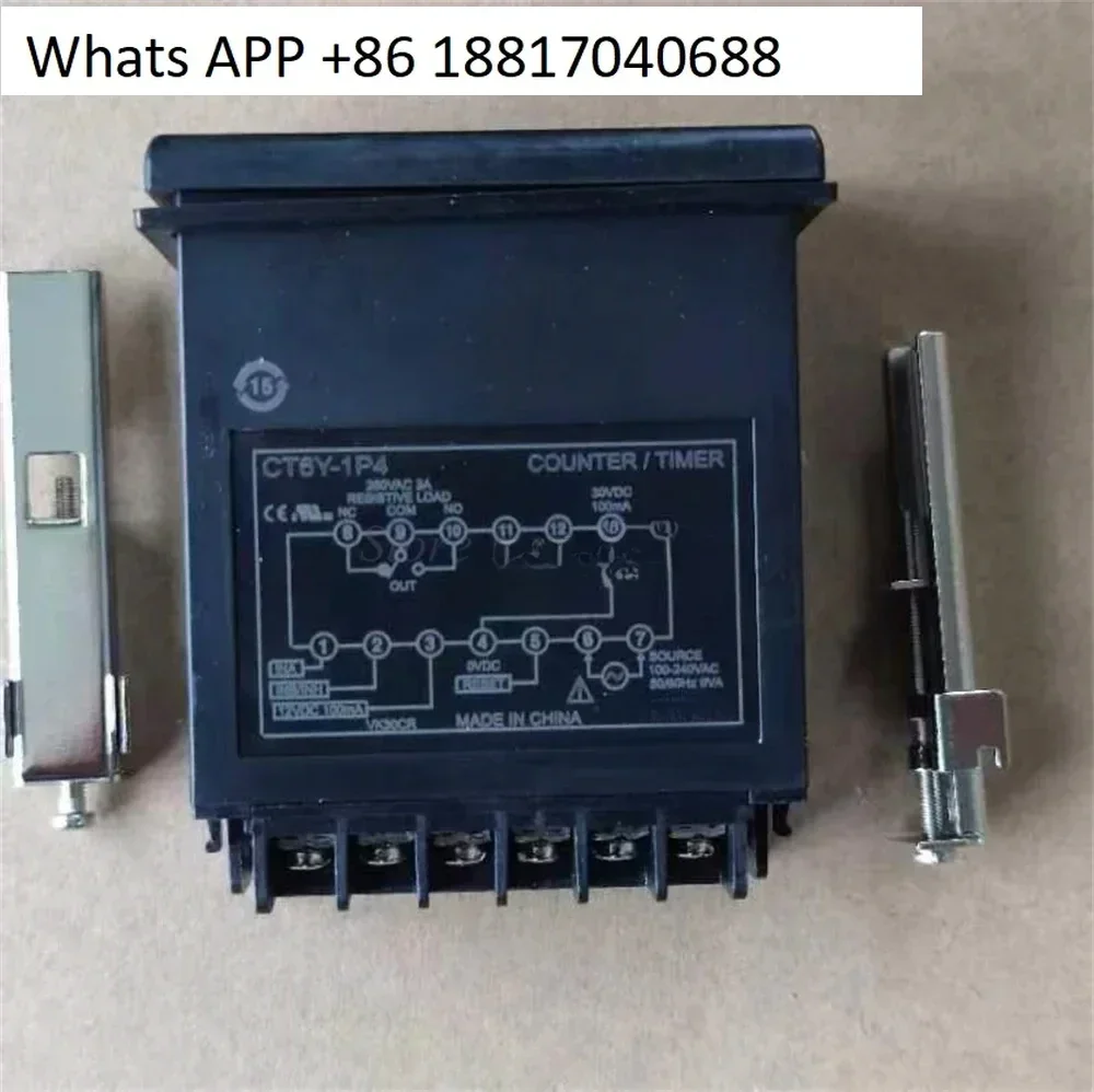 

Original CT6Y-1P4 Genuine Counter Timer 100-240VAC~ 50/60Hz 6-digit 7-segment LED