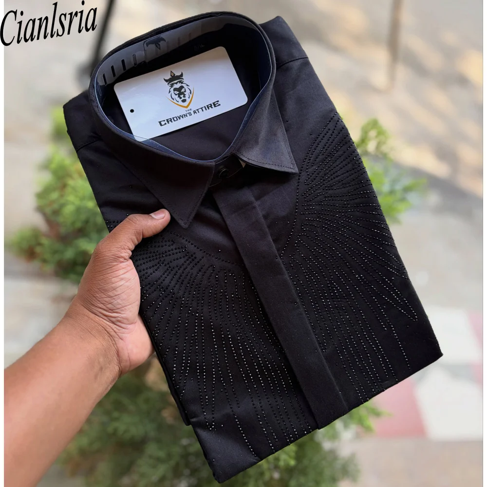 camisa-de-vestir-negra-de-lujo-para-hombre-con-bordado-de-pedreria-botones-ocultos-manga-larga-ideal-para-fiestas-y-actuaciones