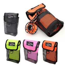 Scuba Diving SMB Signal Tub Reel Snap Sausage Buoy Accessory Storage Bag Mesh Underwater Gear Equipment Holder Carry Pouch