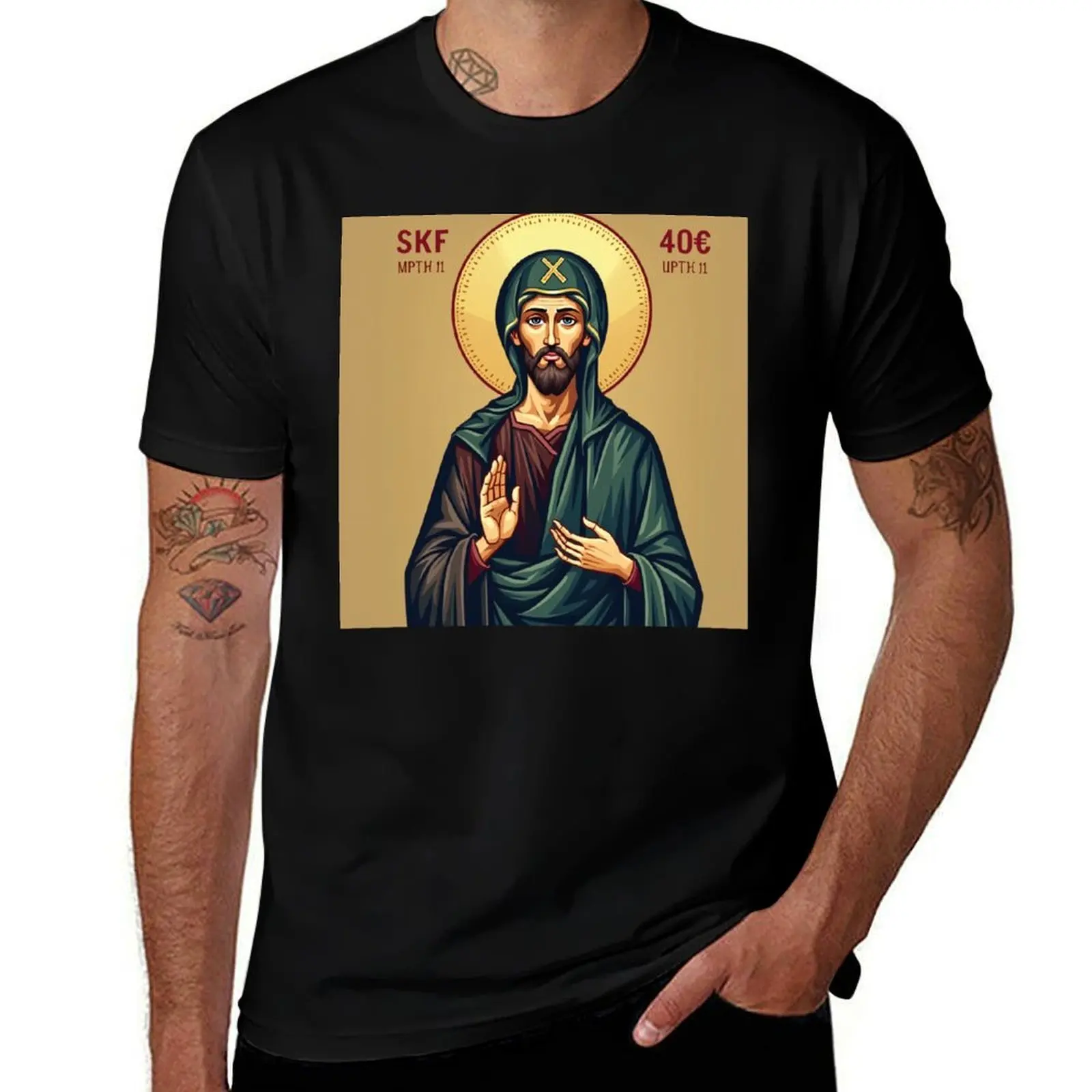 

Eastern Orthodox T-Shirt summer 2025 customs design your own luxury t-shirt for a boy clothes for men