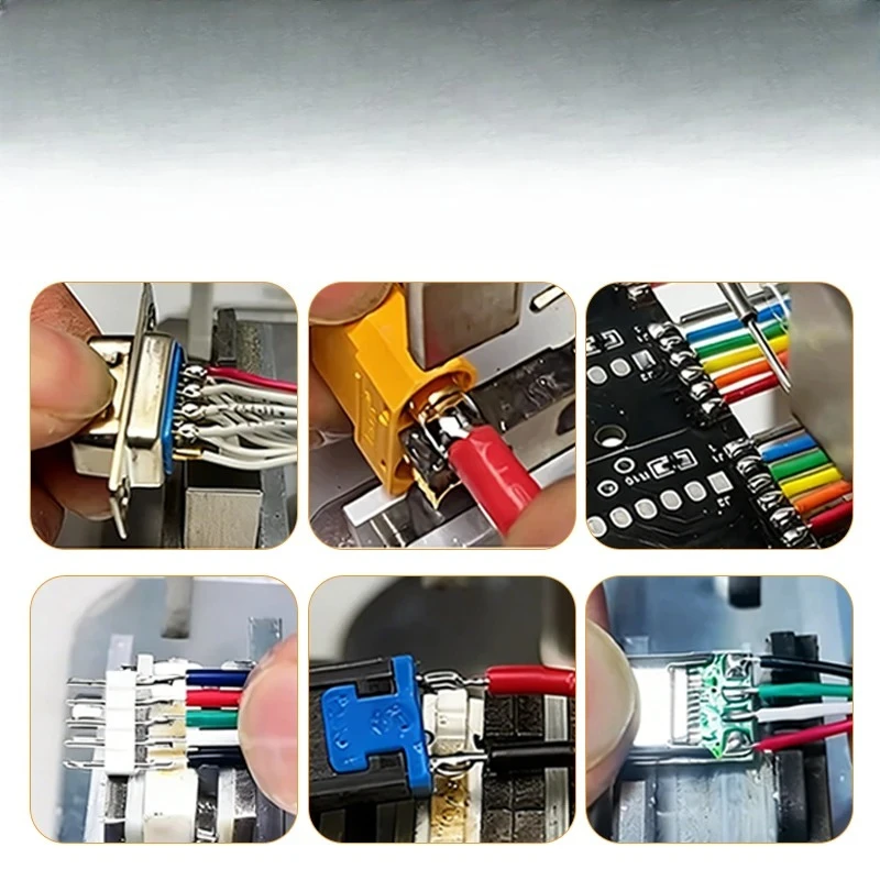 Multifunctional Soldiering Machine Semi-Automatic Soldering Station Precision USB Spot Welding DC Plug Soldering LED Light Power