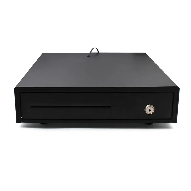 

Supermarket Restaurant 335D Cash Box Drawer style Four Grid Third Gear Cashier Box with Key