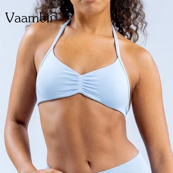 مرونة عالية الترا النايلون جميل الظهر الصدرية سلس حمالة صدر رياضية الرياضة الصدرية رياضة القمم تجريب القمم رفع حمالات الصدر الصالة الرياضية النساء