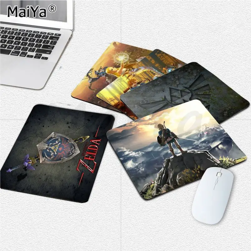 THE L-LEGEND-OF ZEL-DAS  Mousepad 25x29cm Small Office Student Gaming Thickened Large Writing Pad Non-slip Cushion PC Computer