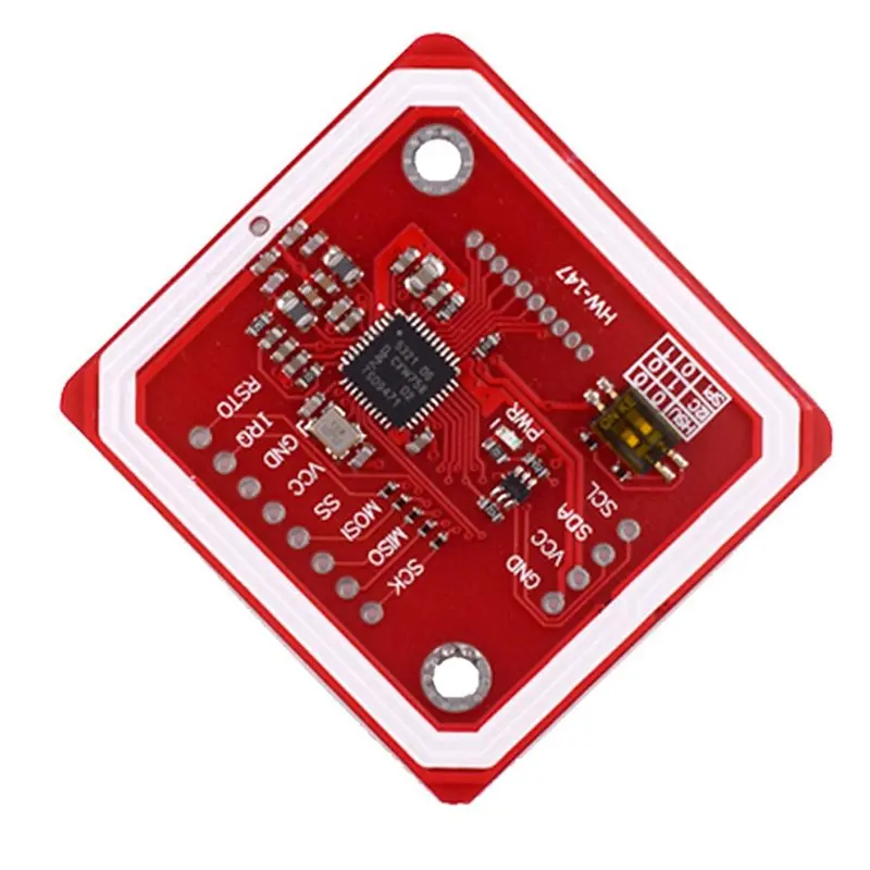 New Tech 10X New PN532 NFC RFID Wireless Module V3 User Kits Reader Writer Mode IC S50 Card PCB Attenna I2C IIC SPI HSU