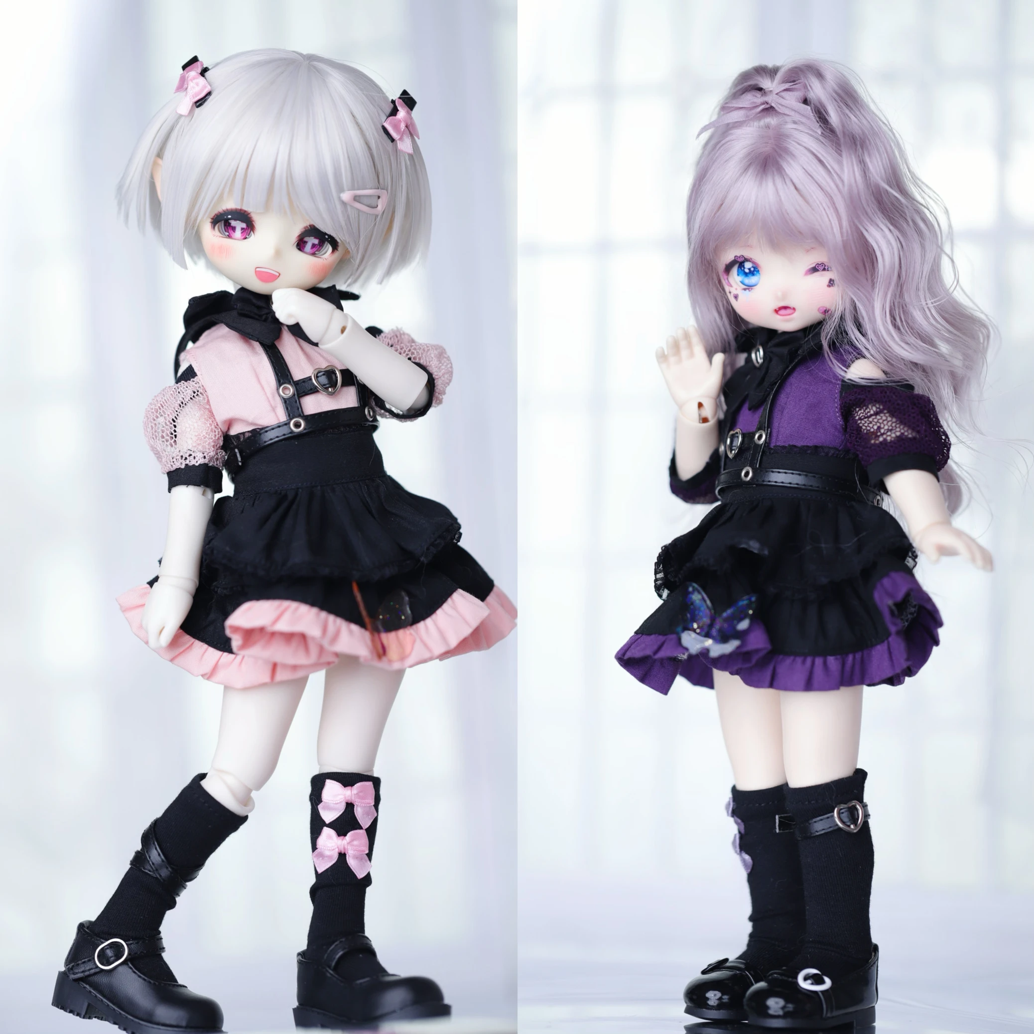 BJD doll clothes suitable for 1/6 size cute doll clothes skirt set doll accessories (5 points)