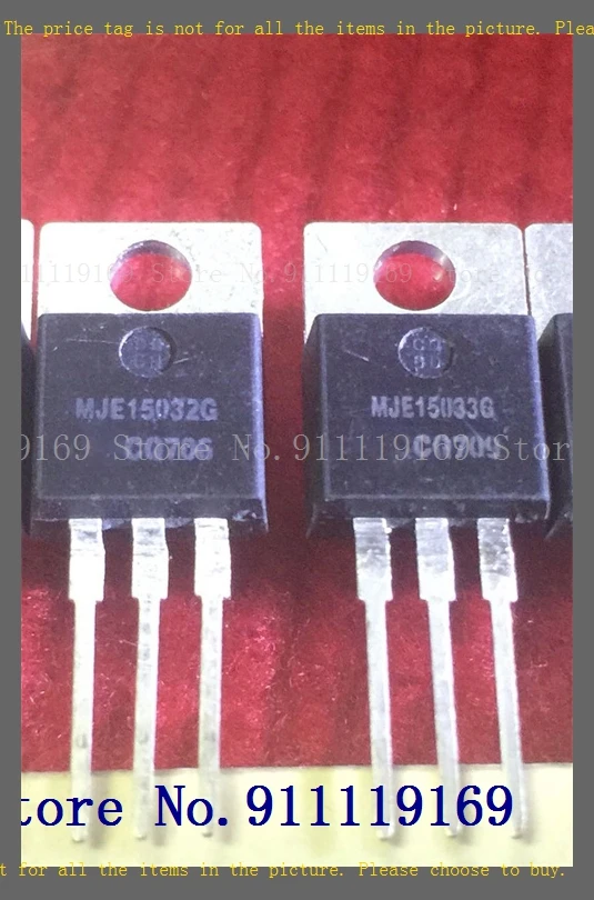 

2 шт./лот = пара MJE15032G MJE15033G
