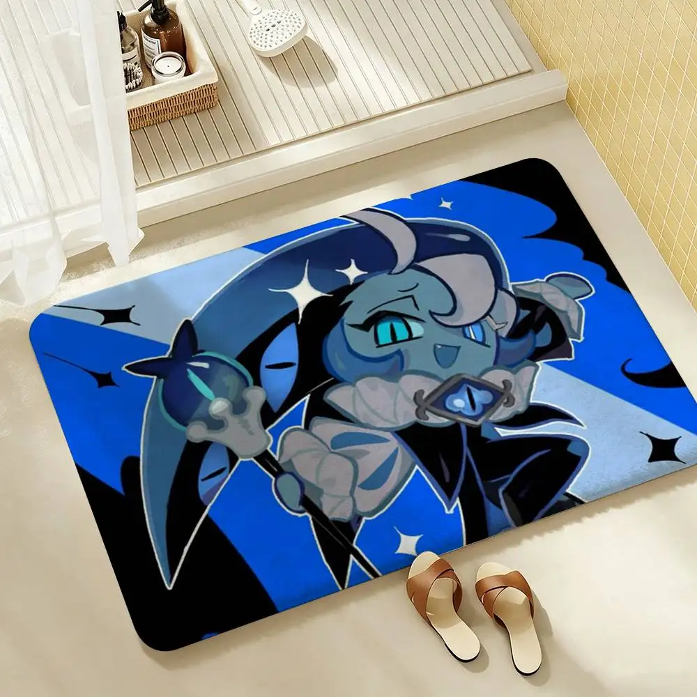 Kingdom Shadow milk Cookie  Shower Room Absorbent Small Floor Mat Soft Comfortable Decorative Foot Mat