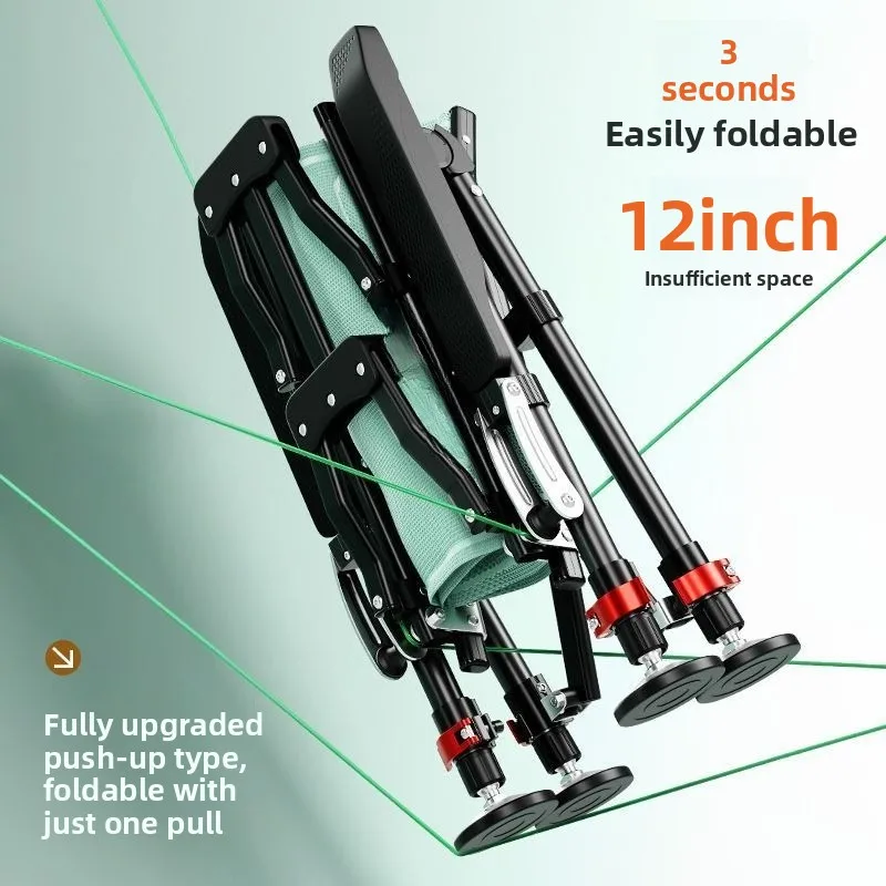 Sedia da pesca pesca selvaggia tavolo multifunzionale da pesca reclinabile per tutti i terreni pieghevole sgabello europeo ultraleggero