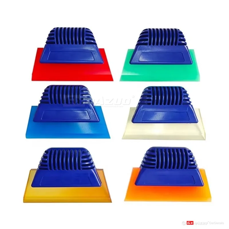 2 Pcs/Lot Squeegee Window Vinyl Soft Automotive Rubber Squeegee Transparent