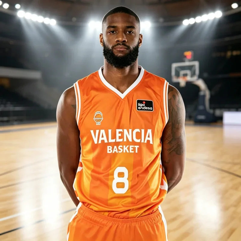 2026 Sommer Spanien Basketball Liga Valencia Basket Jaime Pradilla Nummer 2 Trikot Herren Damen Sportweste Tops Familie Kinder T-Shirts – Detail 2