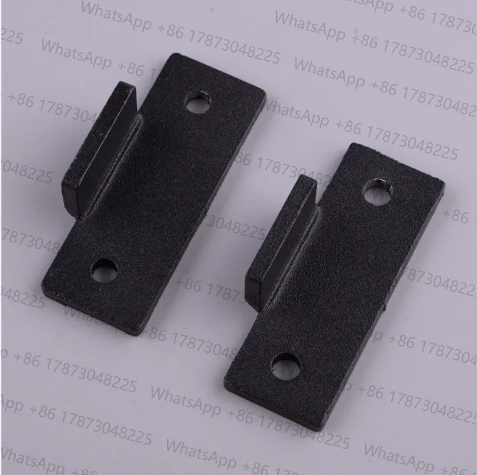 1 Pair Black Turntable Dust Cover Repair Tabs Hinge Kit Aluminum Alloy Fit for Technics SL-D1 D2 D3 B1 Q2 Q200 3200 3100 220