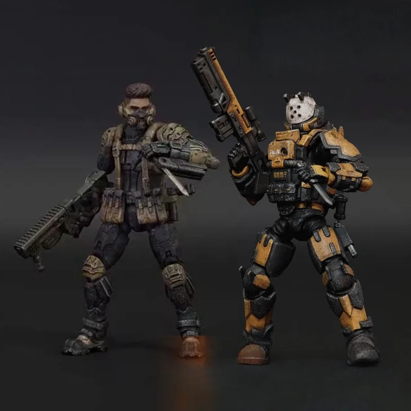 

Acid Rain 1/18 Scale Bundle Set FAV-A73 Yellowjacket Captain & FAV-A80 Bernard Action Figures collection decoration model