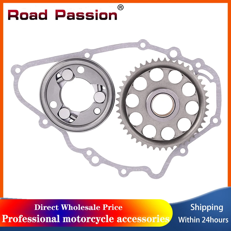 

Motorcycle Starter Clutch Bearing Assy Cylinder Gasket Kit For Kawasaki ER-5 ER500 454LTD EN450A Ninja EX500A 500R EX500D EN500