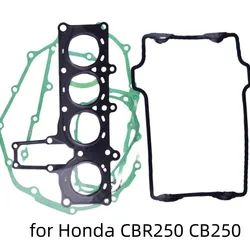 Motorcycle Engine Overhaul Mat Complete Cylinder Head Gasket for Honda CBR250 MC14 MC17 MC22 CB250 Hornet CB250 Jade