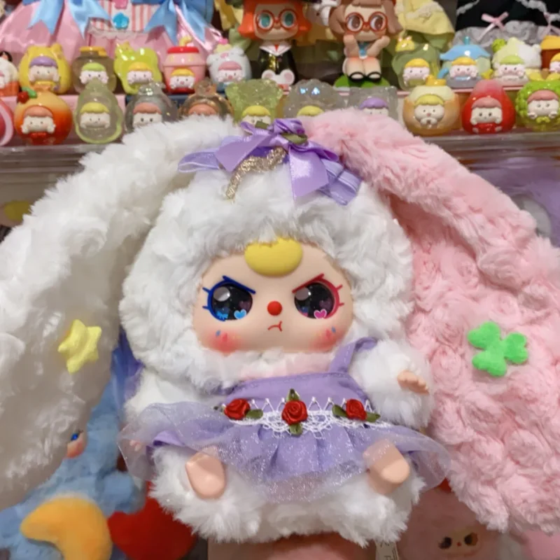 Baby Three Genuine Lily Rabbit Town 4th Generation Plush Blind Box Cute Collectible Doll Creative Gift Ornament Peripheral