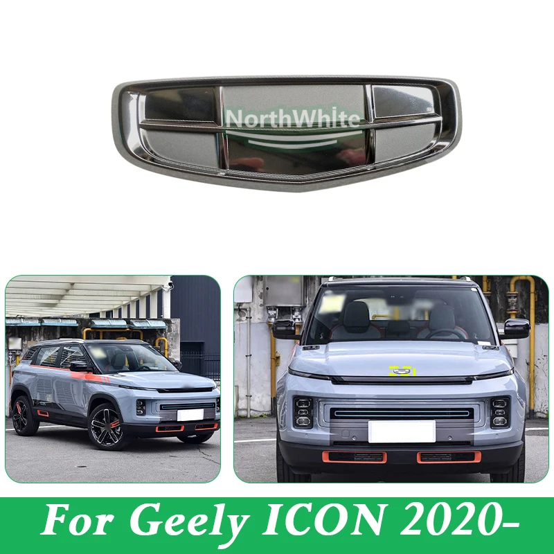 

Radiator Grille Emblem For Geely ICON 2020- Front Bumper Emblem Grille Logo