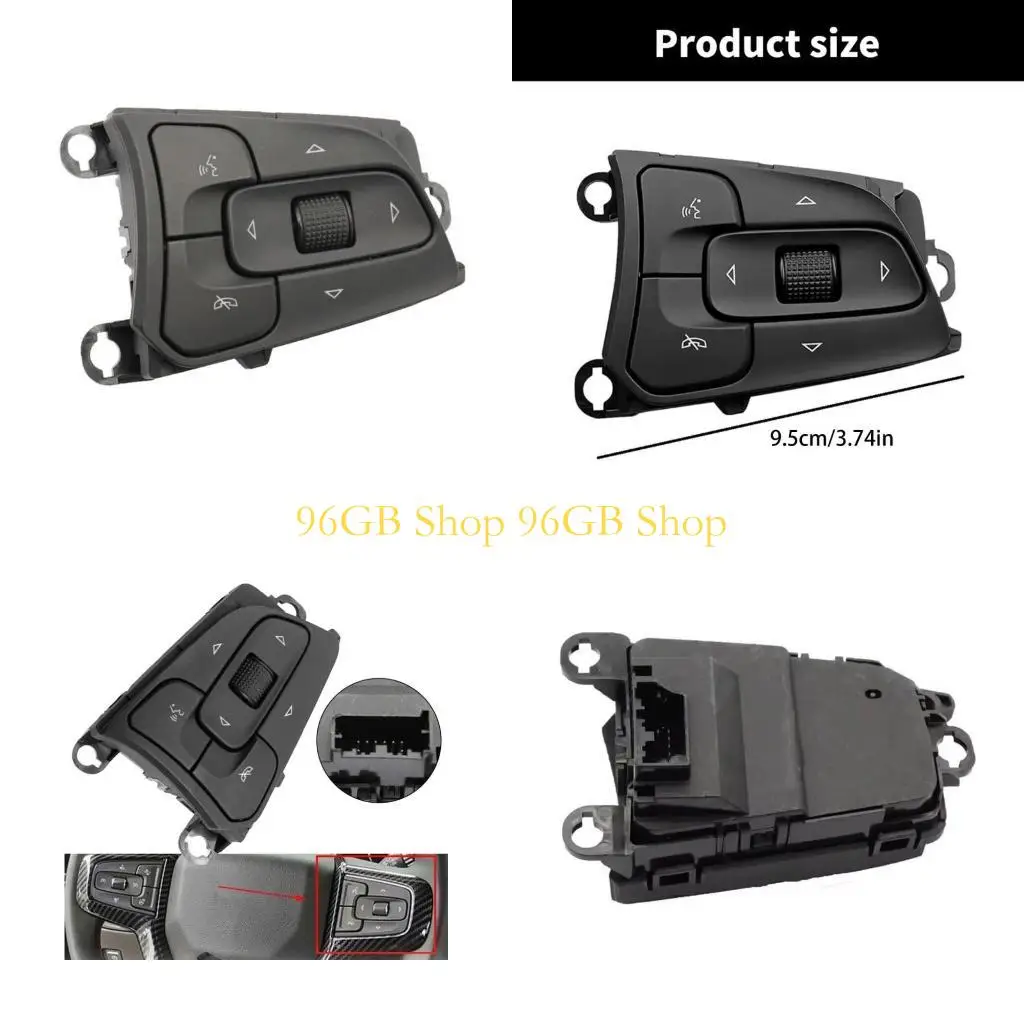 

Кнопка управления автоматическим рулевым колесом, 96 ГБ, 13528612 13535355 для 2500 3500 2020, сменный переключатель управления