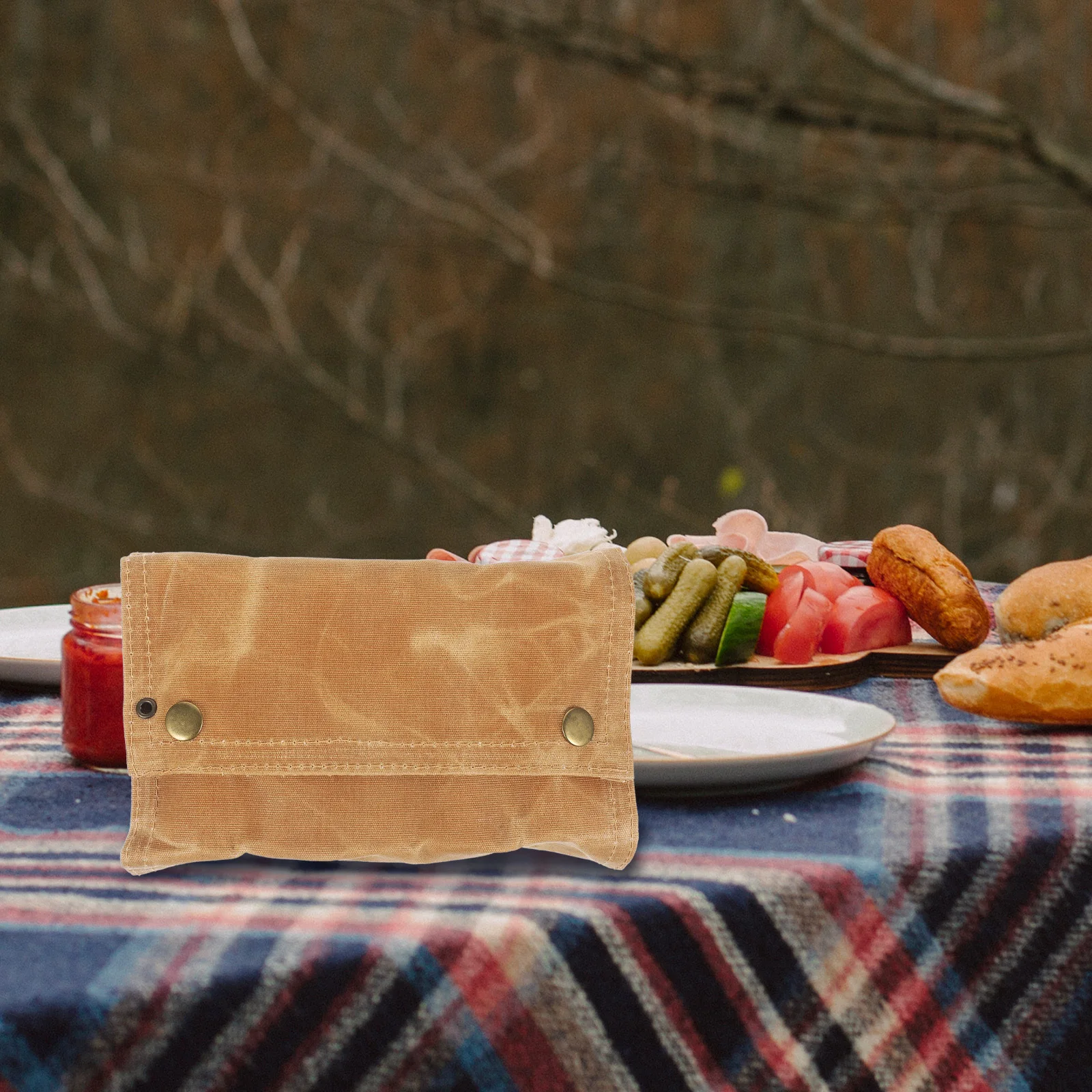 

1Set Spice Container Portable Lightweight Travel Spice Bottle Storage Bag for Outdoor Camping Hiking Barbecue Picnic Reusable