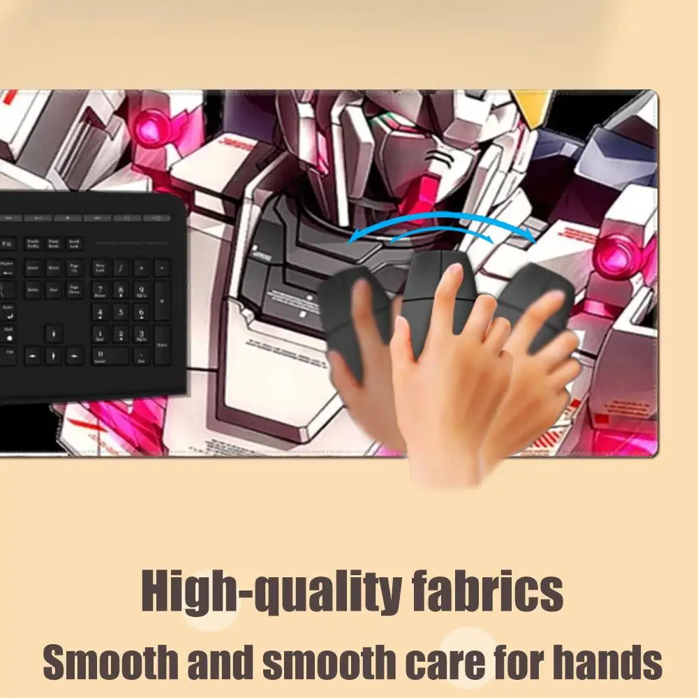 Gundam tapis de souris tapis de souris bureau tapis de souris mignon HD tapis de bureau tapis de clavier de jeu étendu grand XXL Gamer tapis de souris 90x40