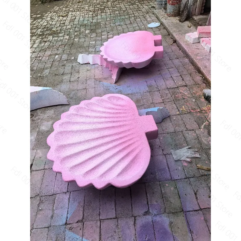 Imitation Seashell Coral Waterweed Props, Photo Studio Shooting & Stage Performance Decorative Ornaments