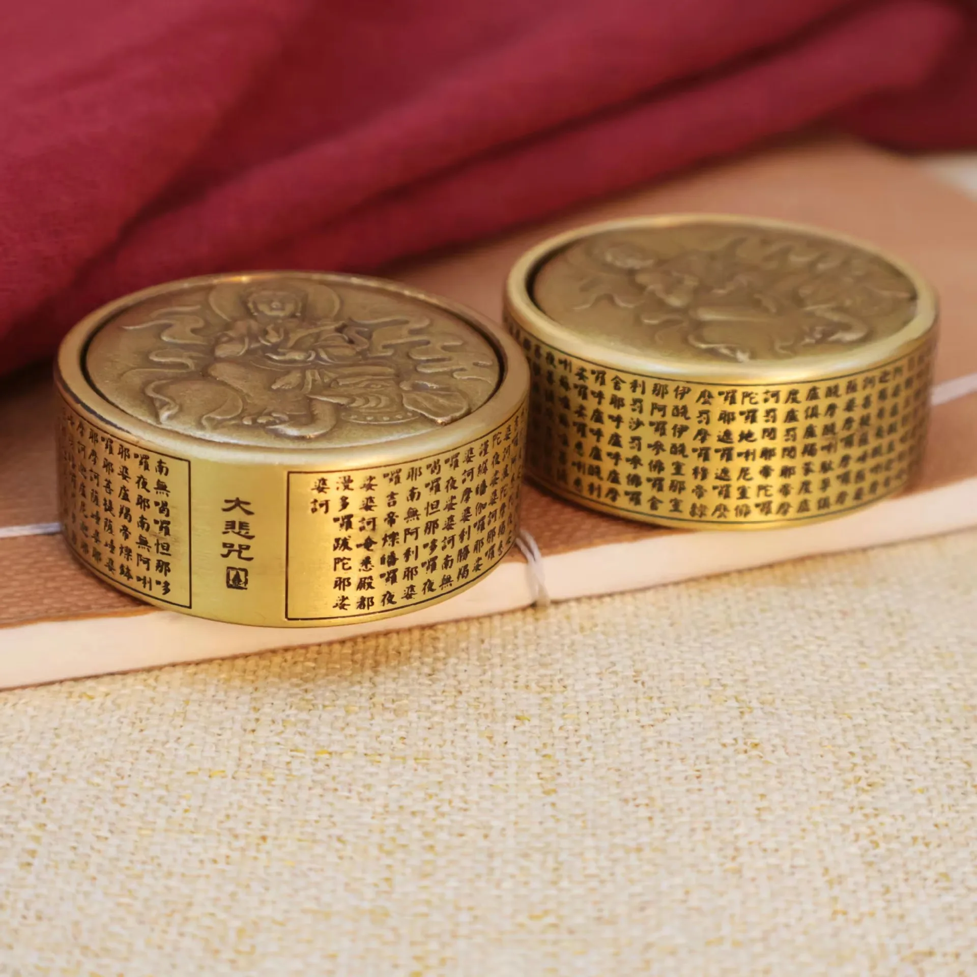 Metall Zen Buddha Fingertip Gyroskop Fidget Spinner Erwachsene Angst Relief Spielzeug Ansiedad Alivio Del Estres Exquisites Geschenk für Erwachsene