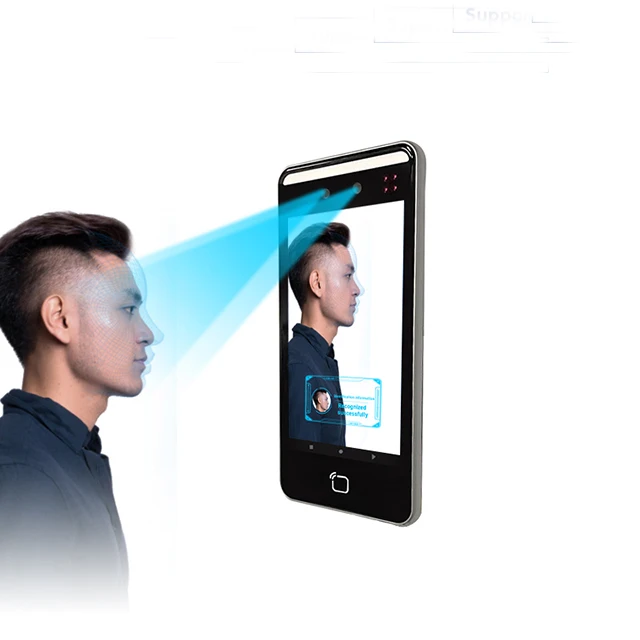 Ai Face Recognition Smart Scanner With Card & Code Access For Time & Attendance