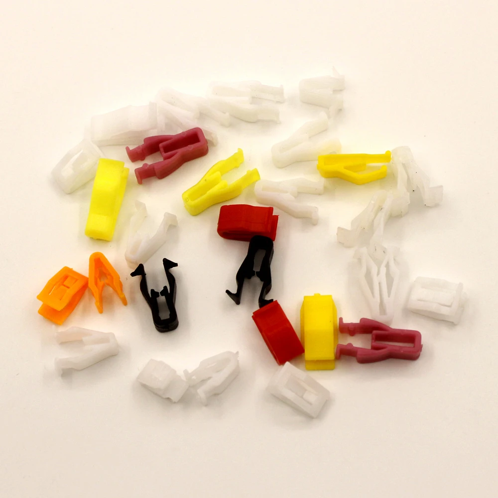 Car Center Console Panel Trim Clips Dashboard Navigation Sound Fastener 14 models Mixed 28pcs