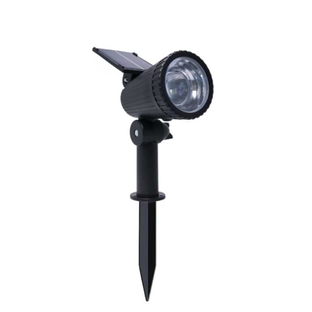 

9/1 LED Solar Spotlights Anti-freezing Pathway Lights Brightness Adjustable Spot Light Lawn Lights Waterproof Garden Decor Lamp