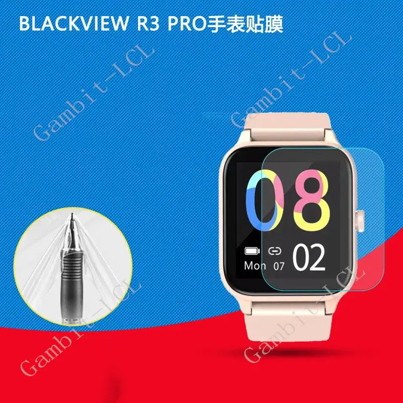 Dla Blackview R3 Pro R5 R3Pro SmartWatch hydrożelowa folia na cały telefon zabezpieczenie ekranu Smart Watch Cover (nie hartowane szkło)