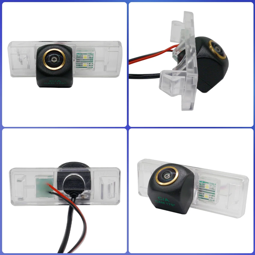 Car License Late Lamp Parking Rear View Camera 1080P HD CCD For Citroen C2 C3 Hatchback 2003~2017 2018 AHD Monitor Accessories - view 4