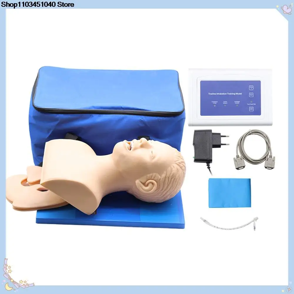 Intubation Model for Adult, Electronic Human Nasopharyngeal  Airway, Emergency Medical Nursing Training, Mannequin