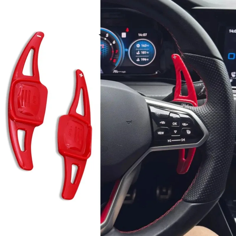 

ABS Car Steering Wheel Shift Paddle Extension for VW Golf 8 MK8 R GTI R Line Tiguan Passat Atlas CC Accessories