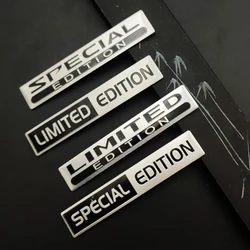 3d Aluminium Special Edition Logo Limited Edition Emblem Sticker Car Interior Exterior Decoration Decal Motorcycle Accessories