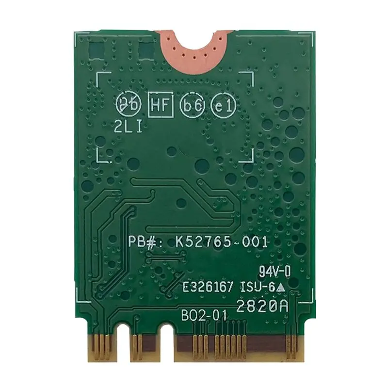 

Комплект Wi-Fi-адаптера OK For Intel 1675X с антенной 8DB AX210NGW AX1675X Wi-Fi 6E 2.4G 5G 6G 5374 Мбит/с BT 5.2 M.2 NGFF