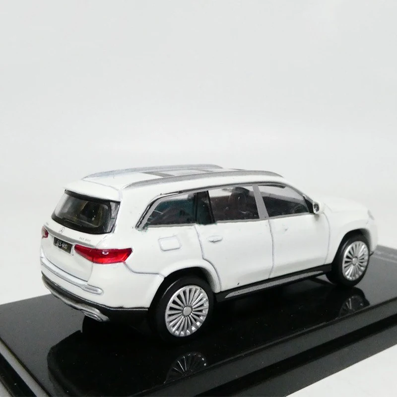 Diecast 1:64 Scale Benz Maybach GLS Supercar SUV Jeep Simulation Model Static Display Collectible Gift Souvenir Decration