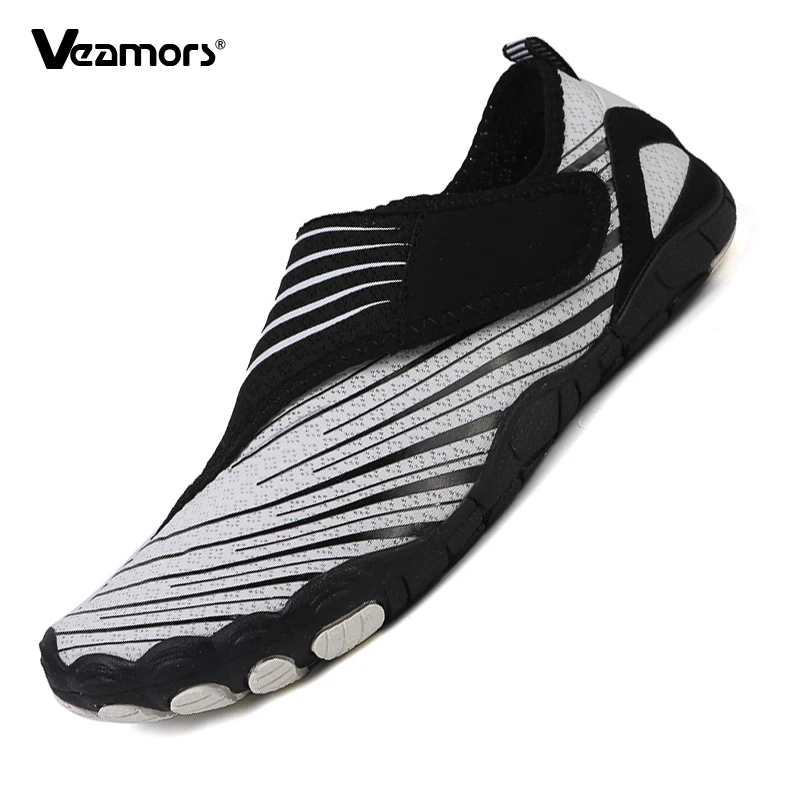 

Light Quick Dry Men's Water Sports Shoes Women Breathable Barefoot Wading Sneakers Unisex Non-slip Soft Sole Beach Aqua Shoes