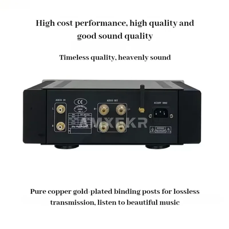 AMXEKR Eternal Sound A2 + Hi-Fi усилитель Bluetooth 5.1 комбинированный мощный домашний усилитель высококачественный аудиоусилитель