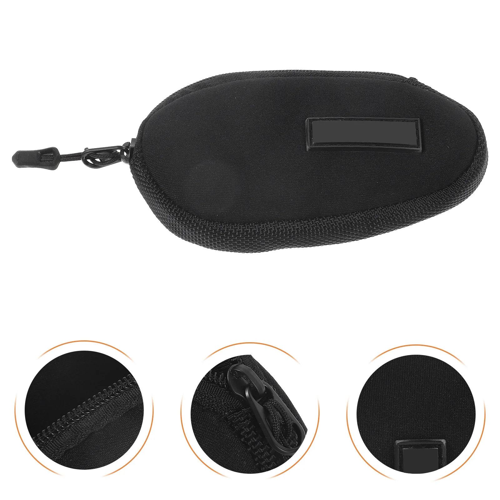 

Saxophone Mouthpiece Holder Nozzle Bag Instrument Portable Black Waterproof Fabric Accessory