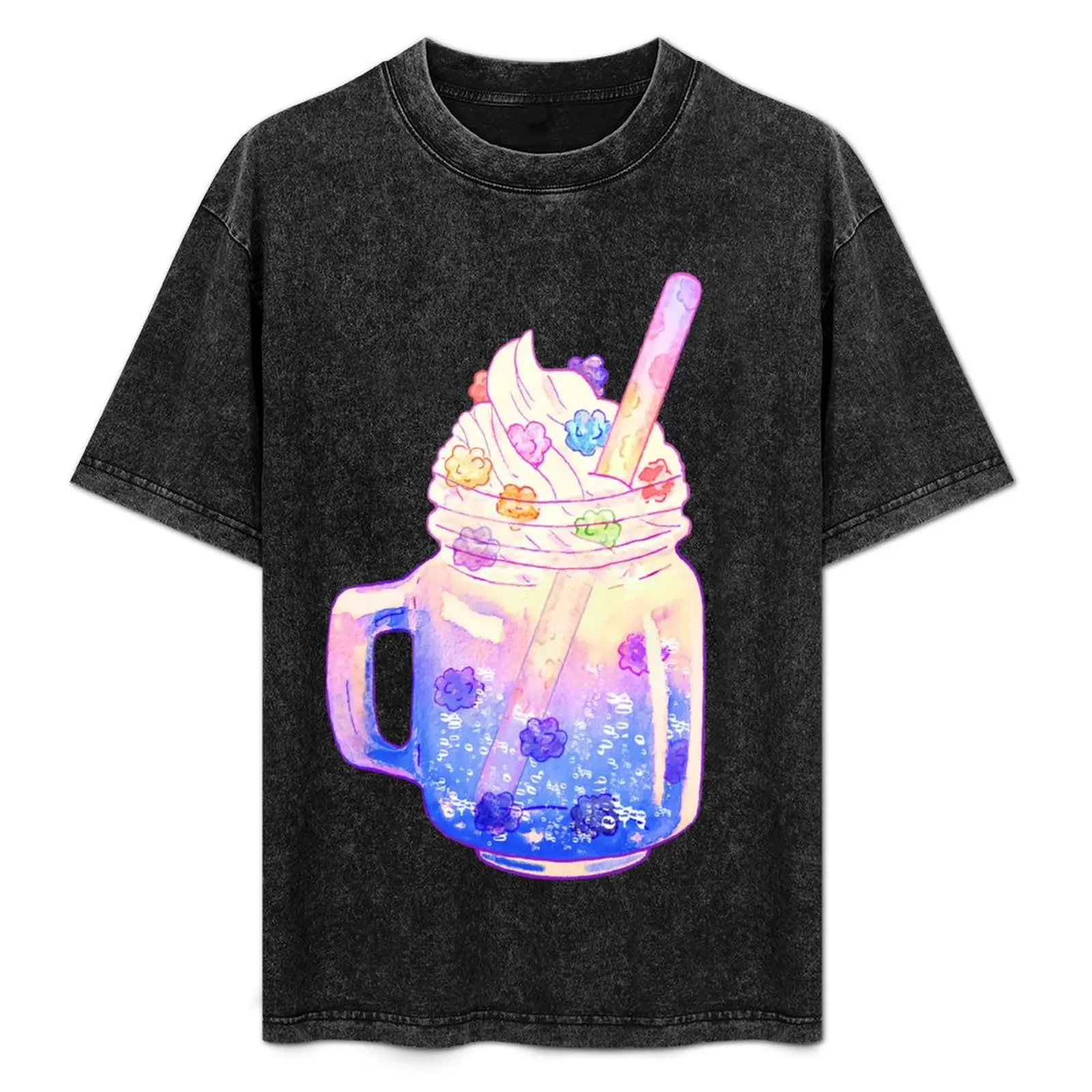 

Konpeito Drink T-Shirt Non-Shrink Basic Cotton T-Shirt