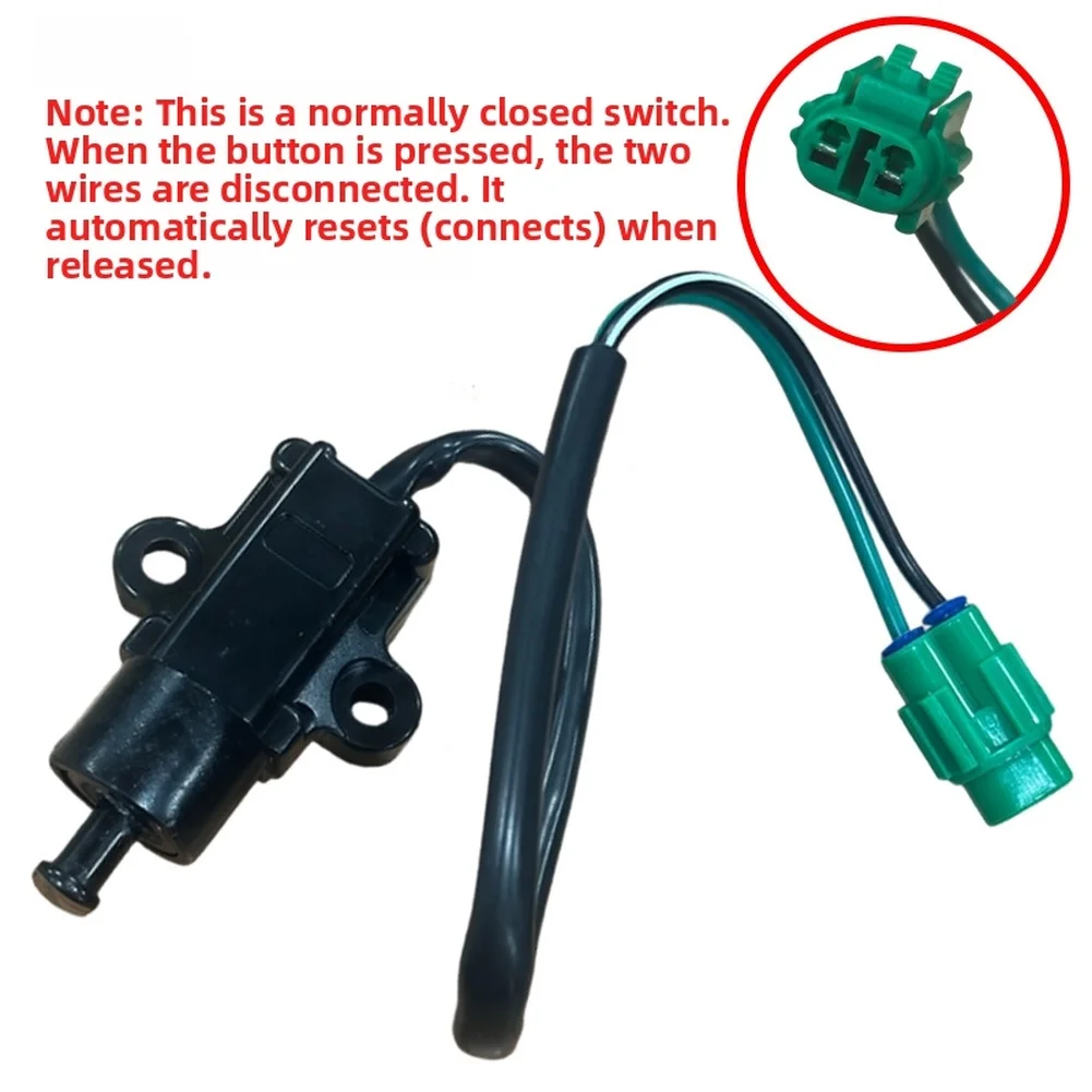 Motorcycle Side Stand Switch Normally Closed Waterproof Kickstand Safety Switch for Scooters Electric Motorcycles