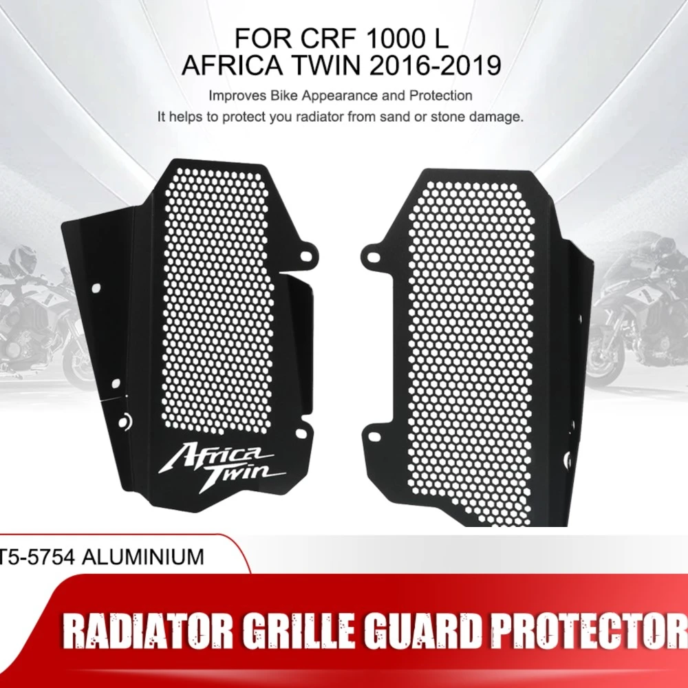 

Radiator Grille Guard Cover Protector Fit FOR Honda CRF1000L CRF 1000 L Africa Twin 2016-2017-2018-2019 Motorcycle Accessories