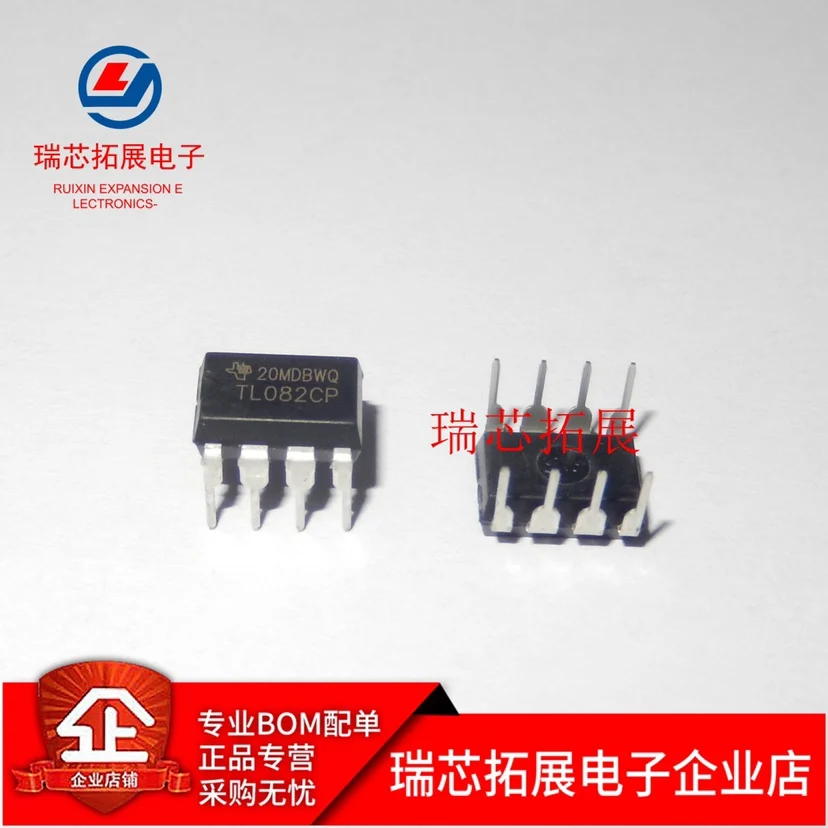 

30pcs original new FET input operational amplifier TL082CP