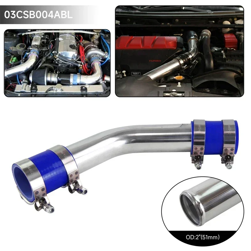 

Универсальный черный/синий/красный алюминий 45 ° Впускной турбо-труба интеркулера L=300 мм + 2 силиконовых шланга + 4 Т-образных зажима