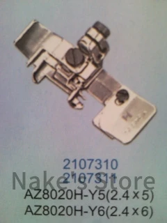 1PCS 2107310 2107311 Presser Foot for Yamato AZ8020H-Y5 AZ8020H-Y6 2.4*5 2.4*6 Industrial Sewing Machine