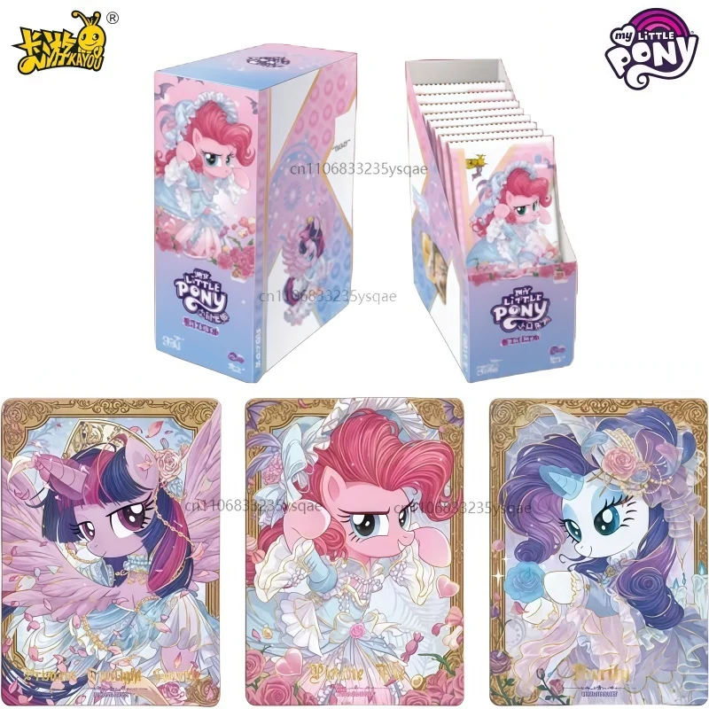 kayou-genuino-meu-pequeno-ponei-cartao-huiyue-9-sc-zhi-zhen-jing-huan-ka-animacao-dos-desenhos-animados-jogo-colecao-cartao-periferico-brinquedo-presente