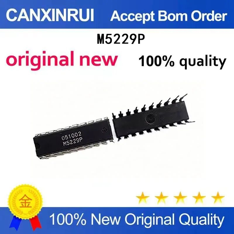 

(5-100 Pieces) Brand new original M5229P direct insertion DIP20 spot chip